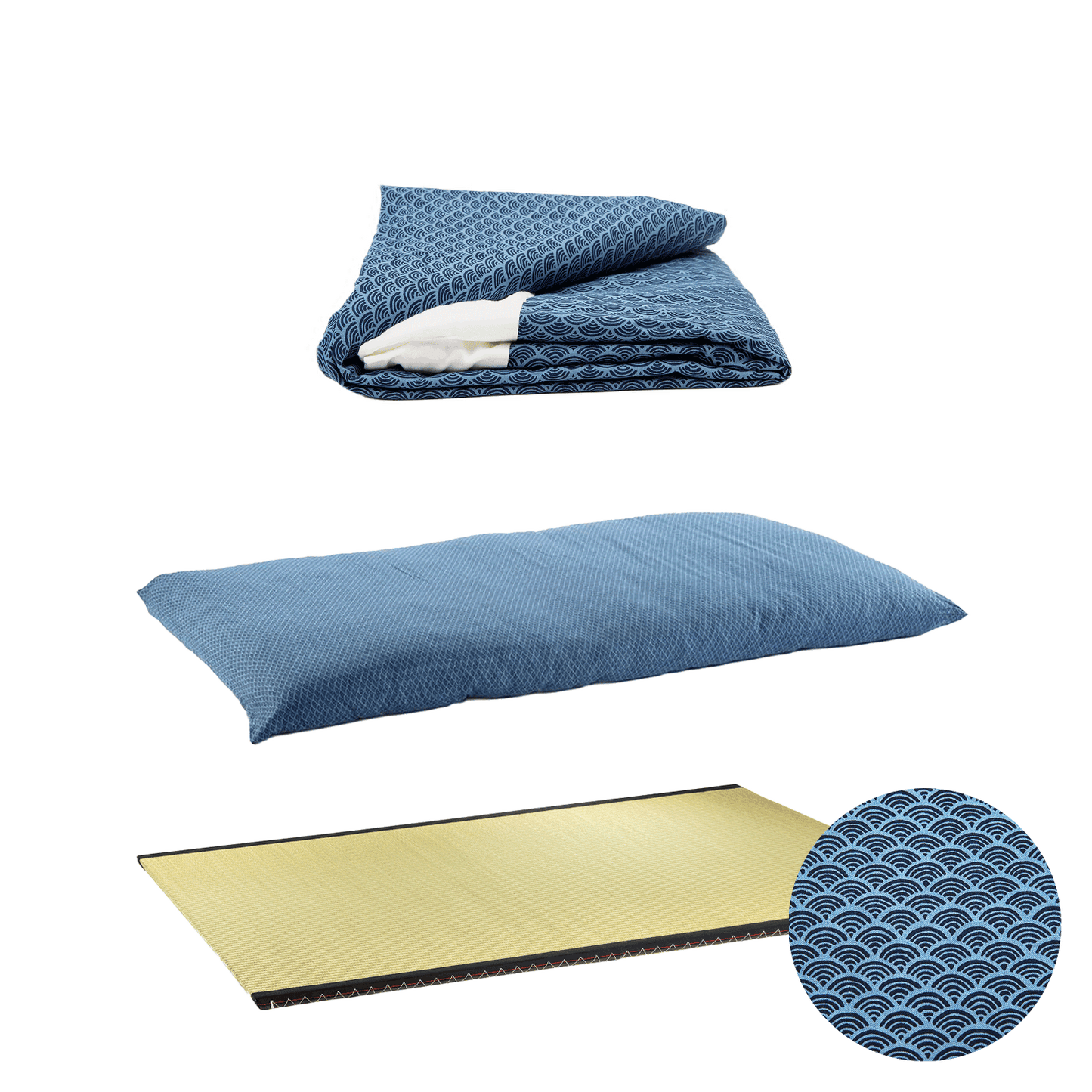 Complete Shikifuton Tatami Mat Bundle - Twin Size