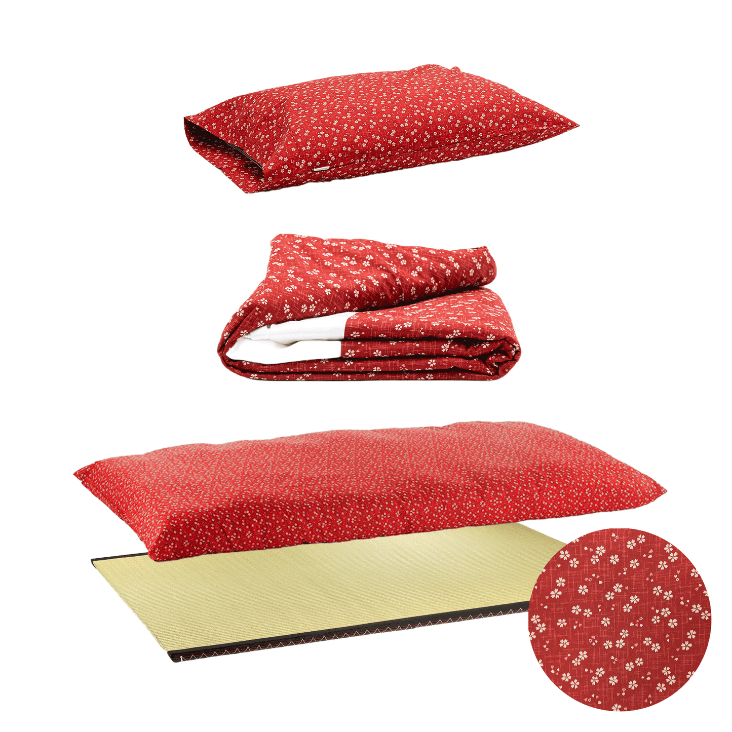 Complete Shikifuton Tatami Mat Bundle - Twin Size