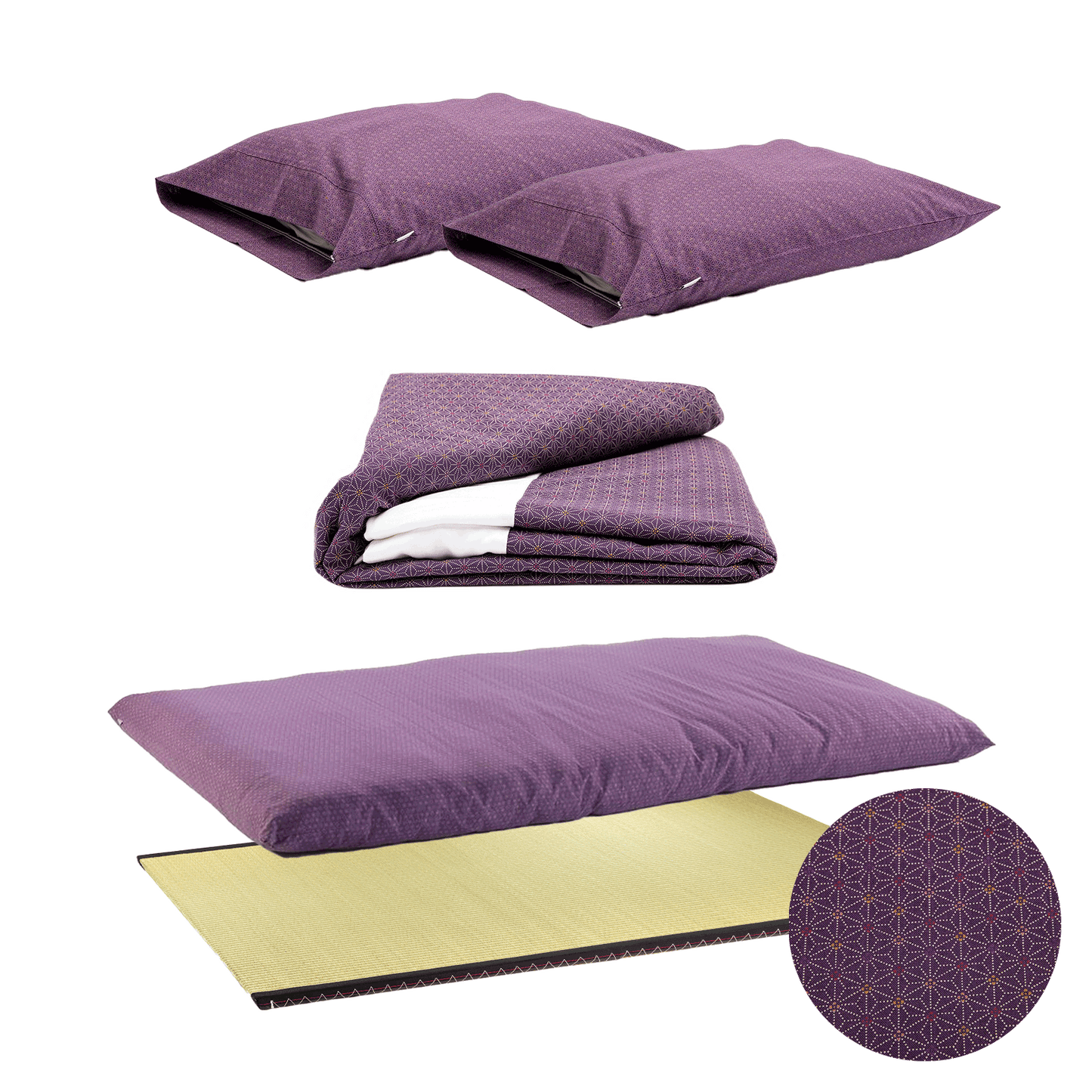 Complete Shikifuton Tatami Mat Bundle - Twin Size