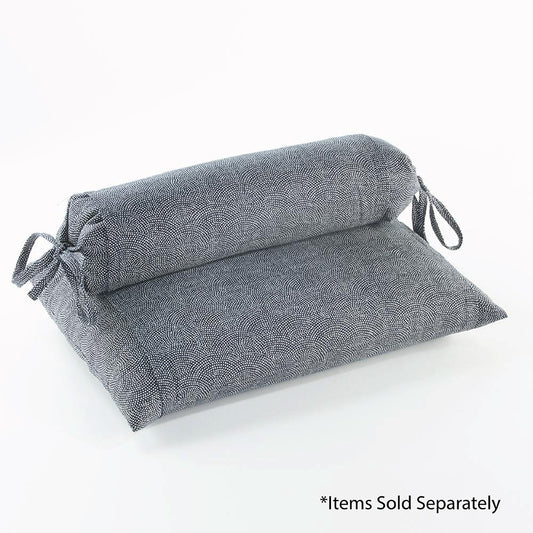 J-Life Toransu Navy Buckwheat Hull Pillow
