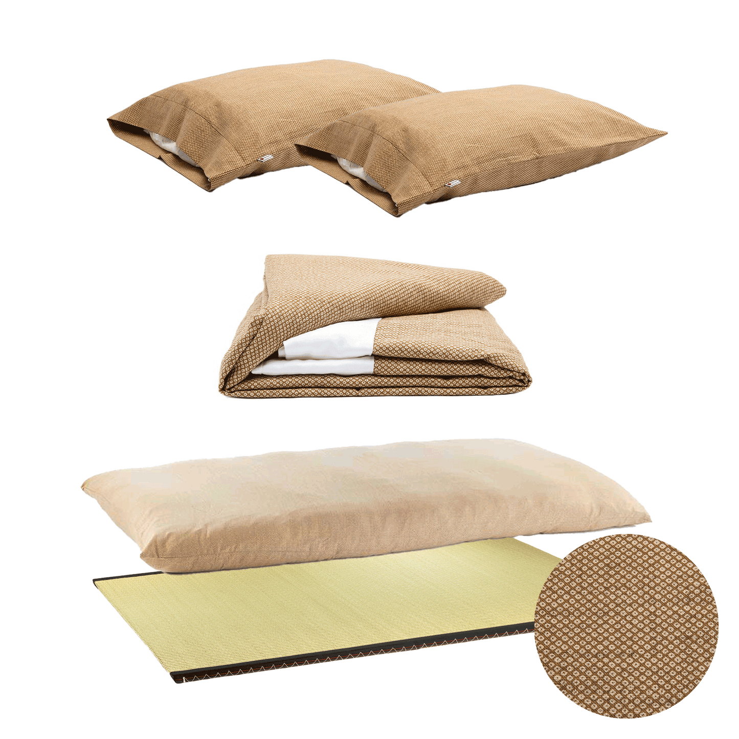 Complete Shikifuton Tatami Mat Bundle - Twin Size