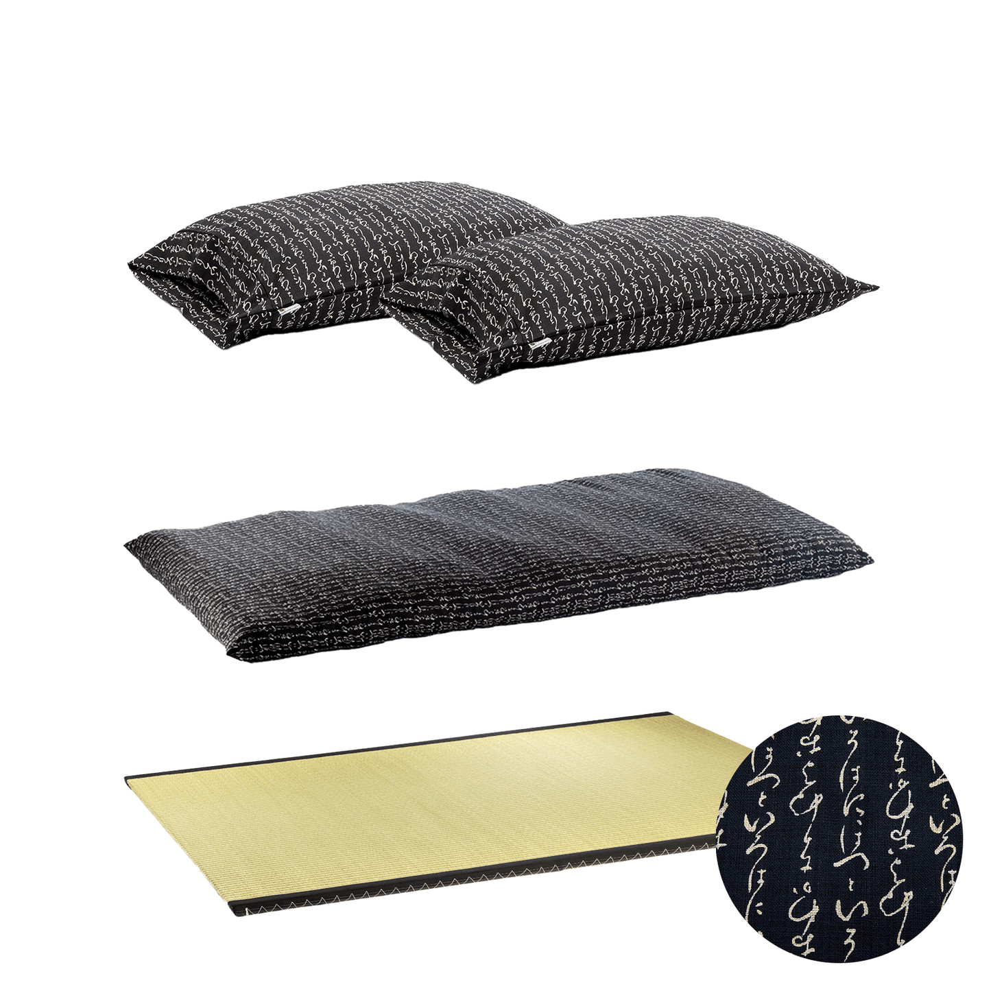 Complete Shikifuton Tatami Mat Bundle - Twin Size