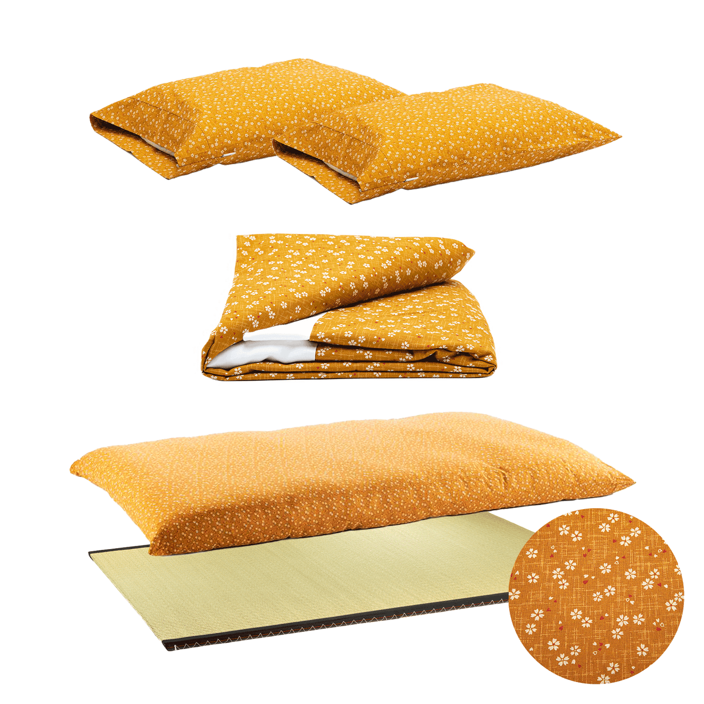 Complete Shikifuton Tatami Mat Bundle - Twin Size