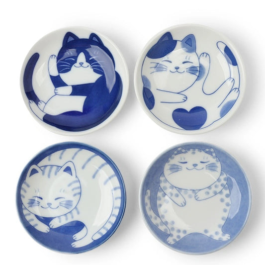 Dish Set: Clowder of Cats Koneko 子猫