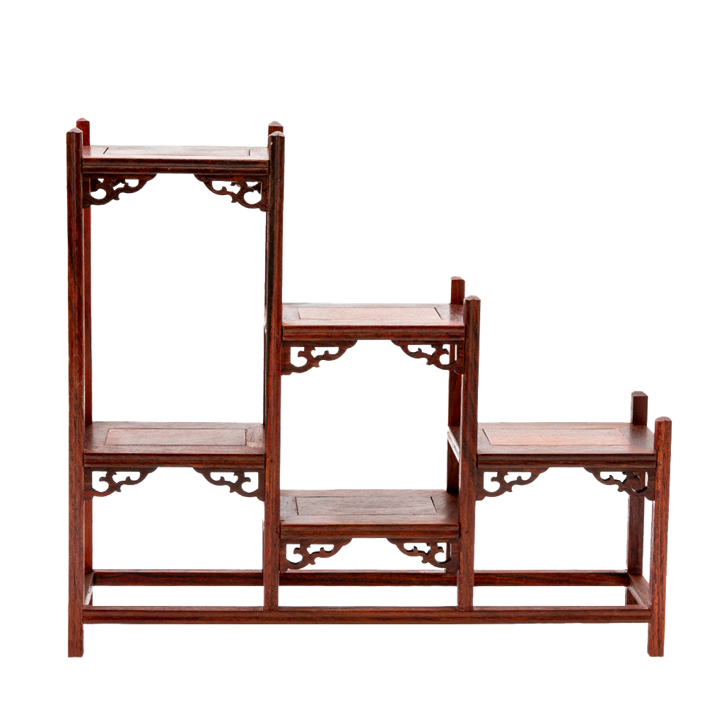 Ornate Rosewood Shelves - Step