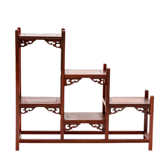 Ornate Rosewood Shelves - Step
