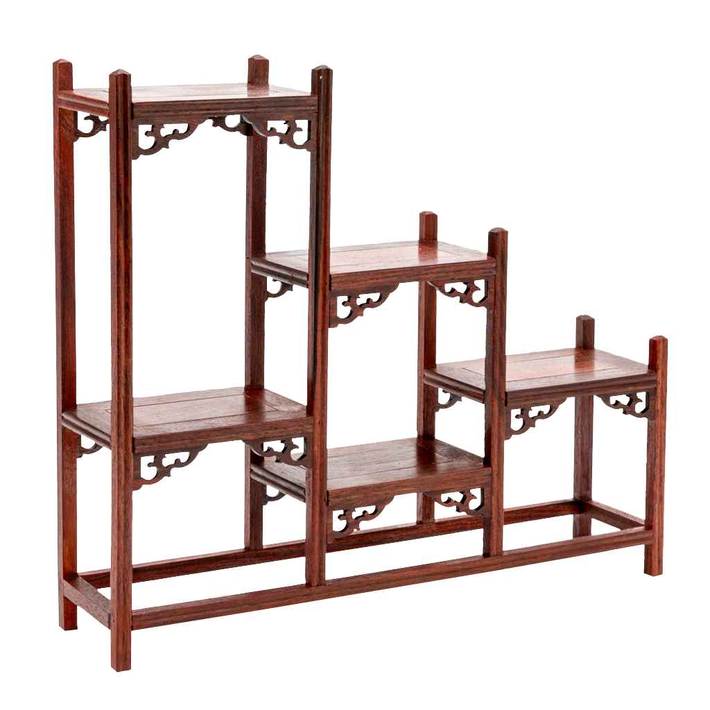 Ornate Rosewood Shelves - Step