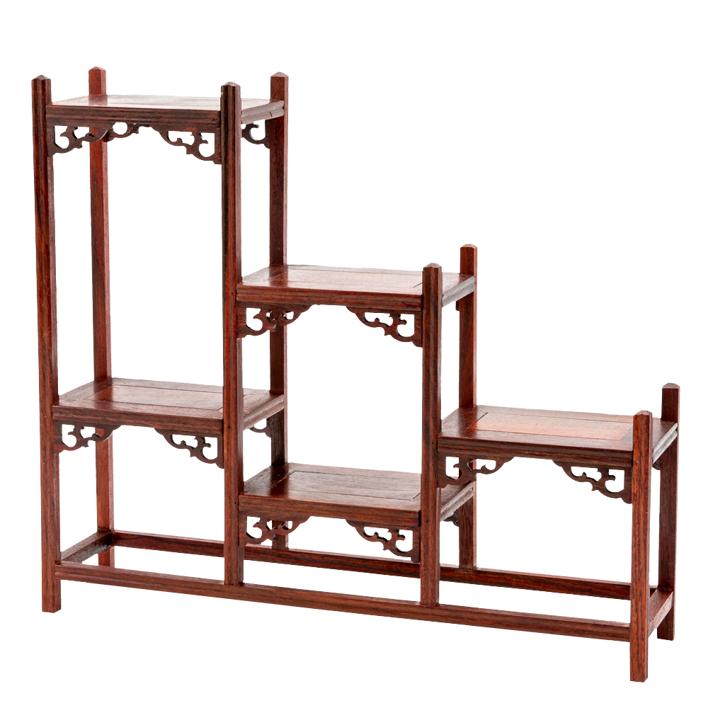 Ornate Rosewood Shelves - Step