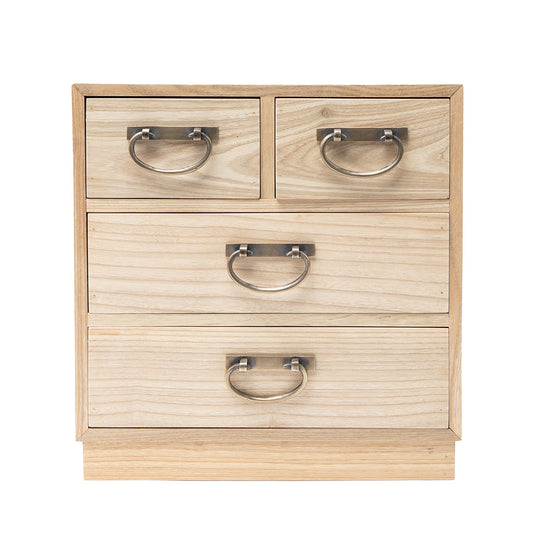 Small Four Drawer Tansu Cabinet