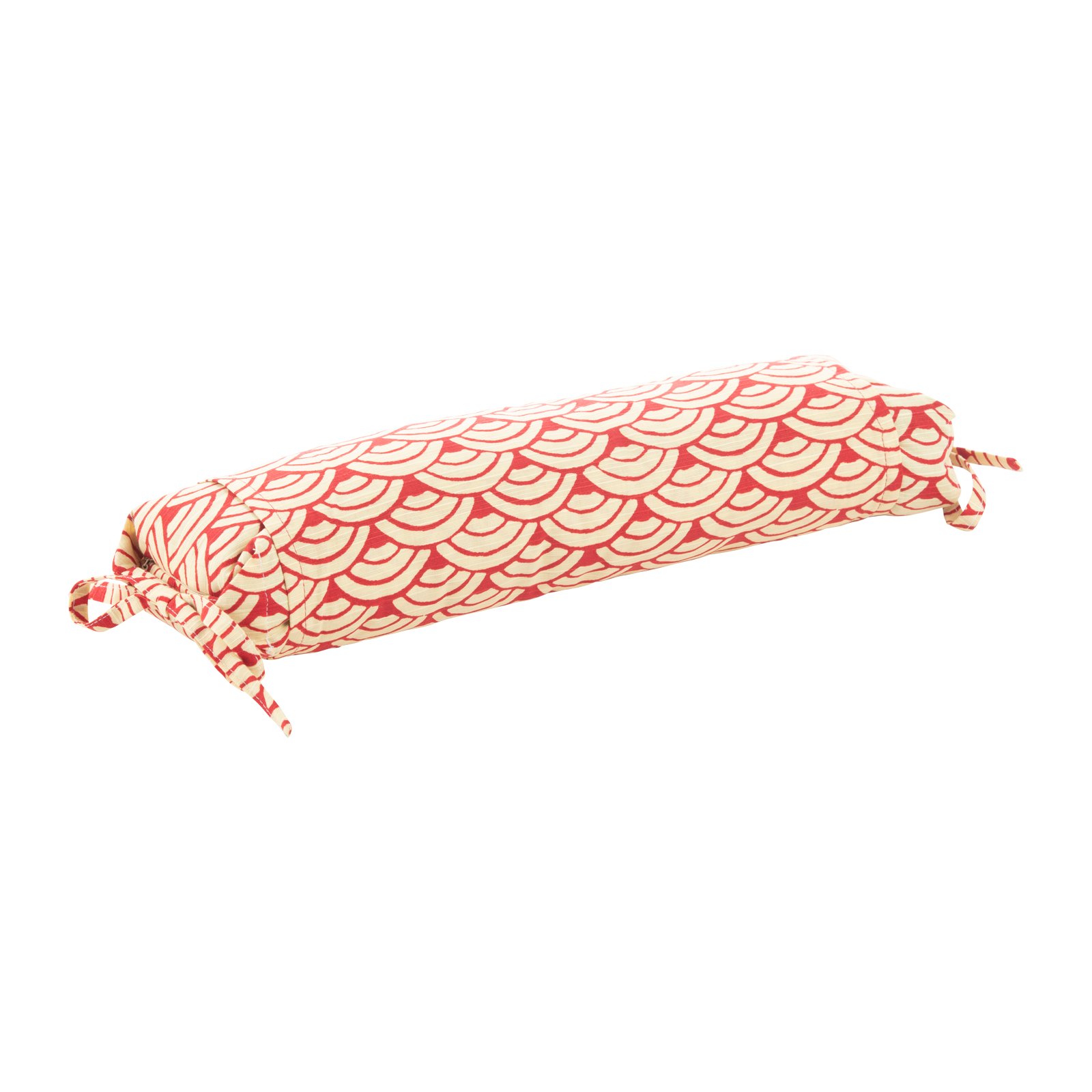J-Life Jumbo Seika Ha Red Buckwheat Hull Pillow_Pillows & Shams_Buckwheat Hull Pillow
