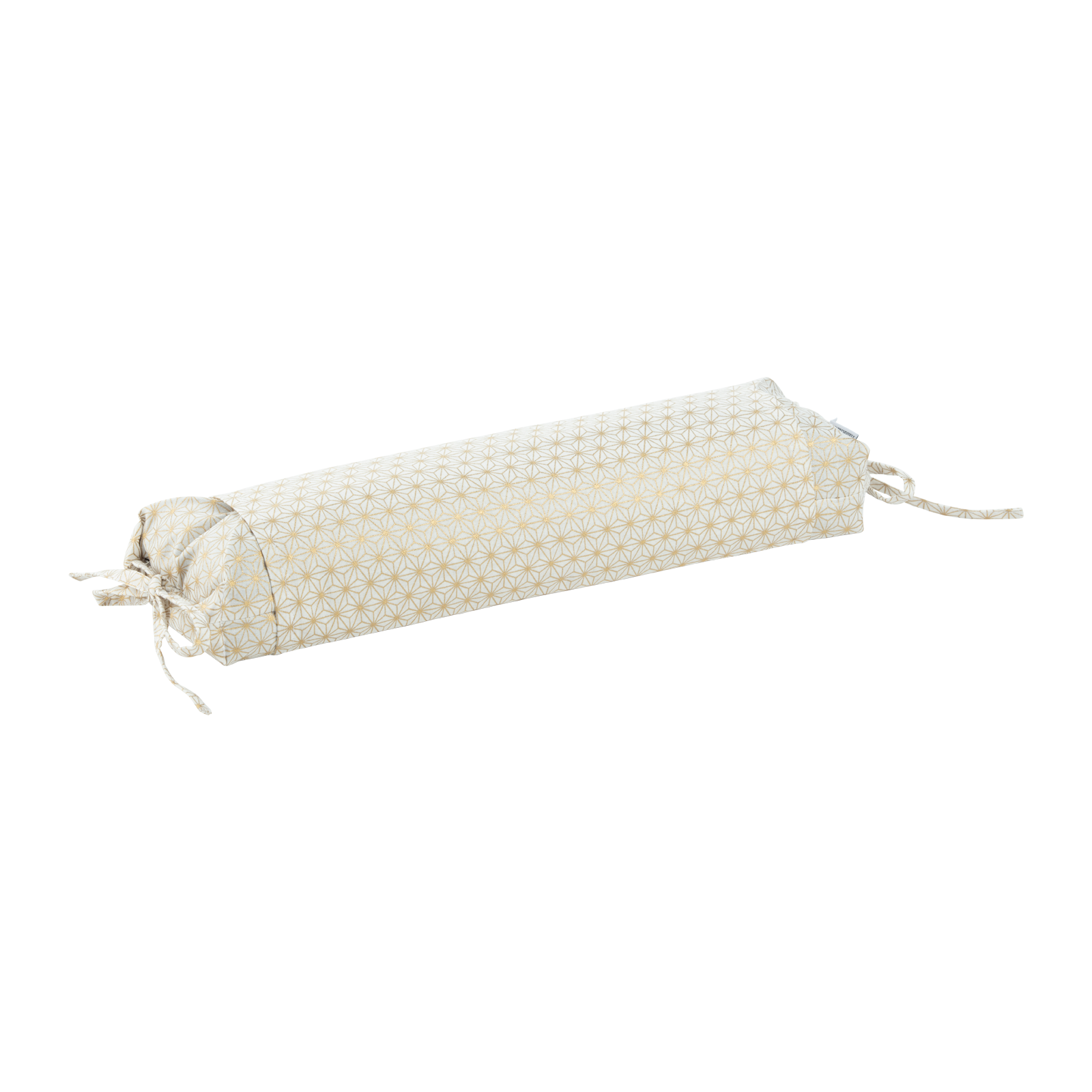 J-Life Asa No Ha Gold Sparkle Buckwheat Hull Pillow_Pillows & Shams_Buckwheat Hull Pillow