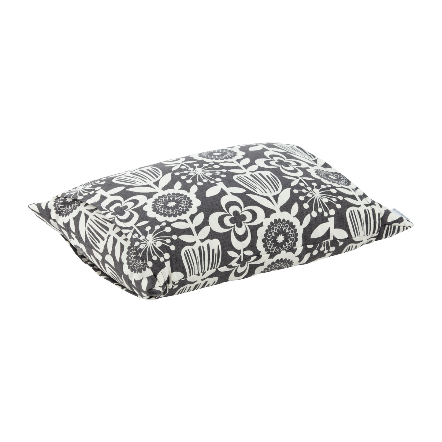 J-Life Saku Black Buckwheat Hull Pillow_Pillows & Shams
