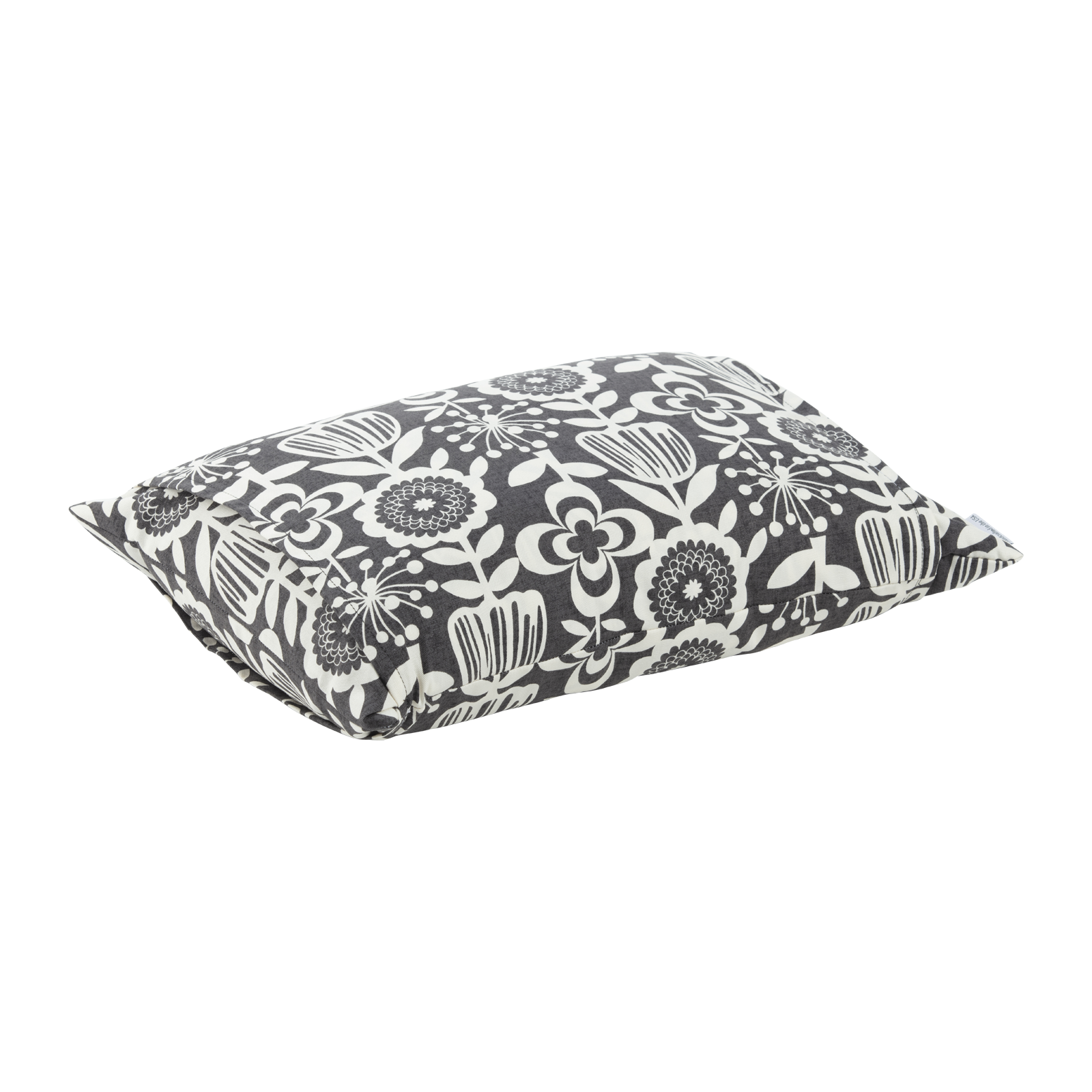 J-Life Saku Black Buckwheat Hull Pillow_Pillows & Shams