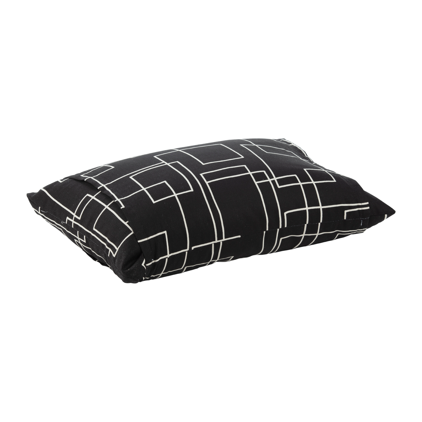 J-Life Shikaku Black Buckwheat Hull Pillow_Pillows & Shams