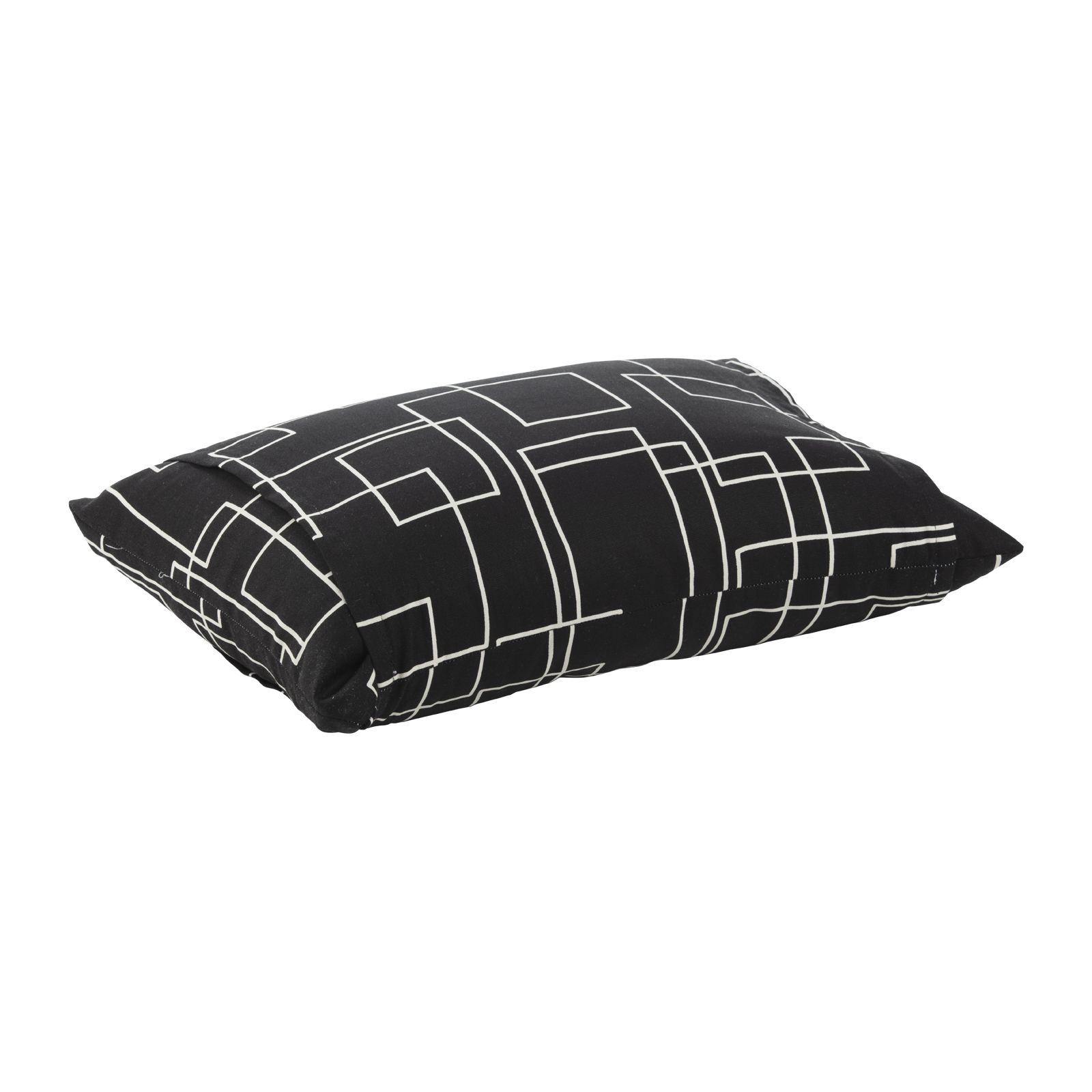 J-Life Shikaku Black Buckwheat Hull Pillow_Pillows & Shams