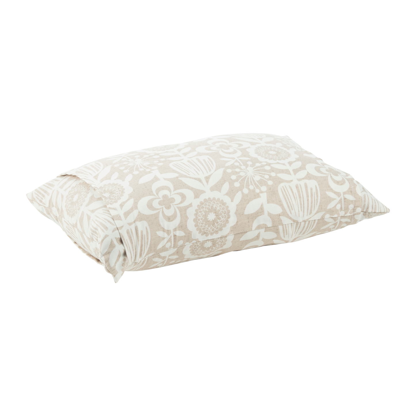 J-Life Saku Tan Buckwheat Hull Pillow_Pillows & Shams