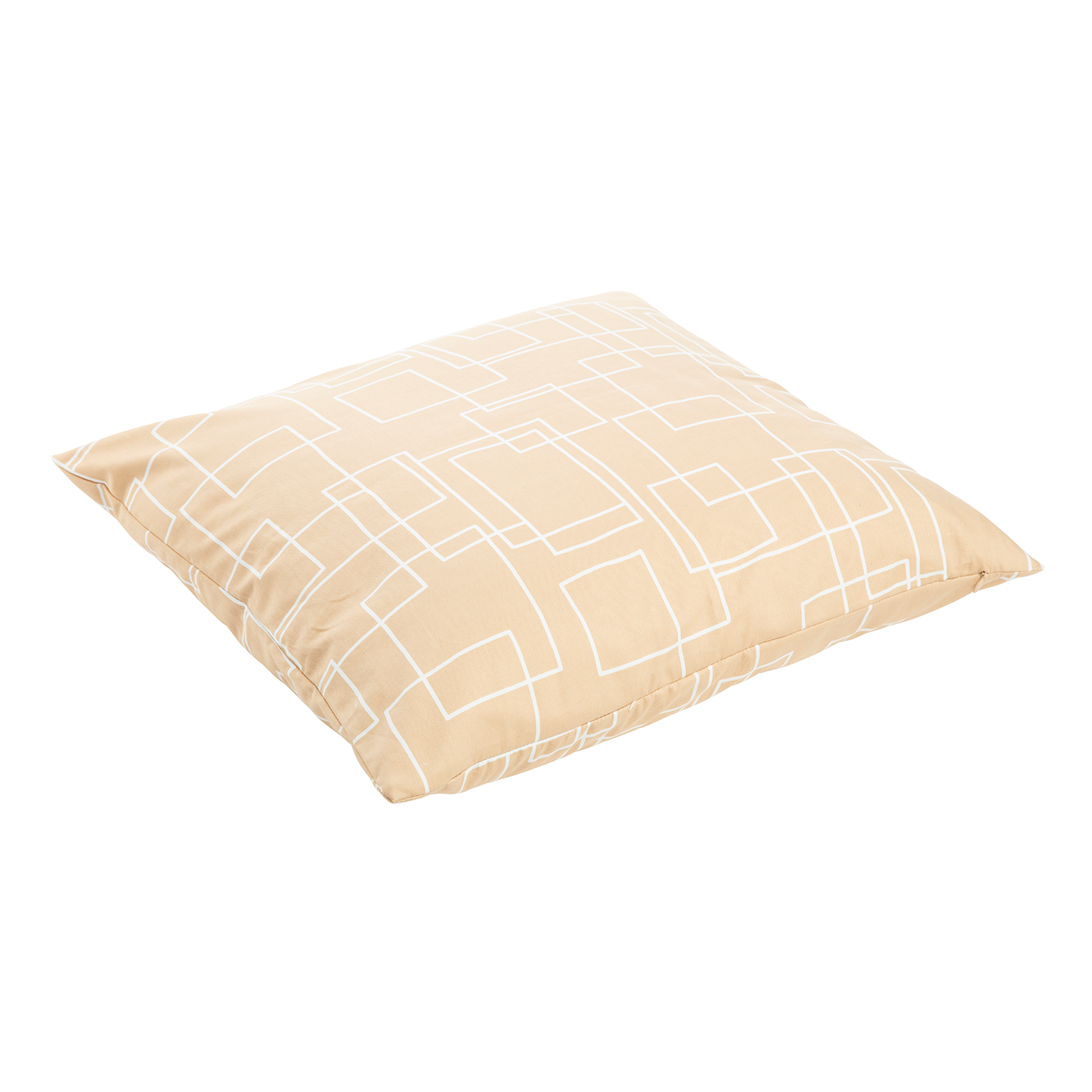 J-Life Shikaku Tan Zabuton Floor Pillow