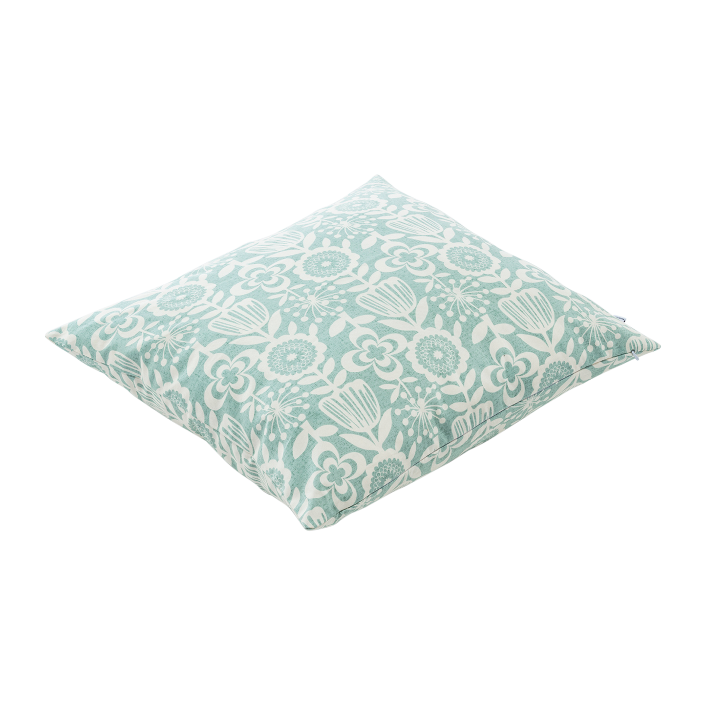 J-Life Saku Aqua Zabuton Floor Pillow_Pillows & Shams