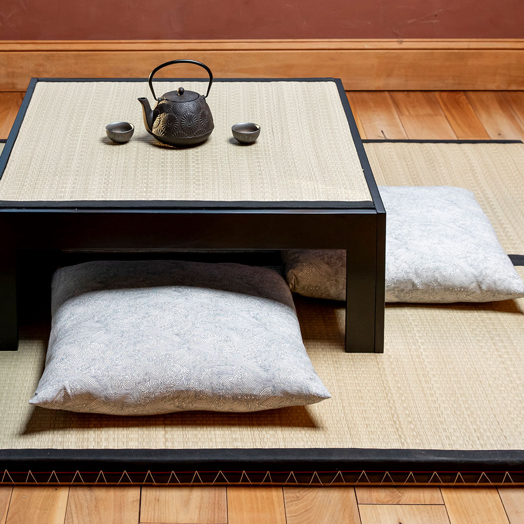 Chabudai Zabuton Tatami Table: Japanese Table Set
