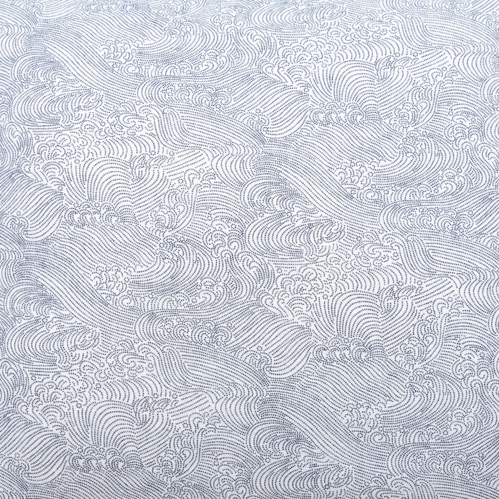 Mizu White Noren Japanese Door Curtain