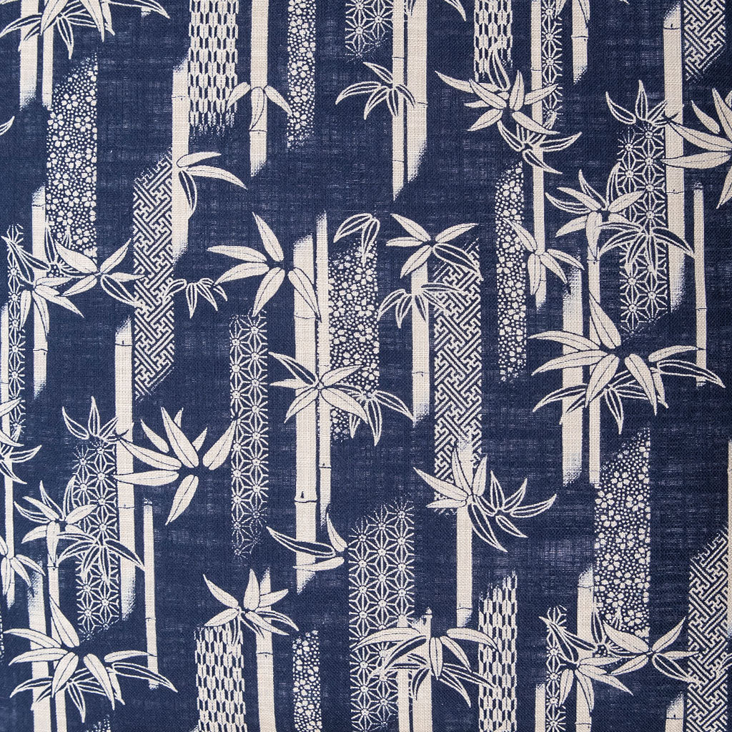 J-Life Takenomori Navy Buckwheat Hull Pillow