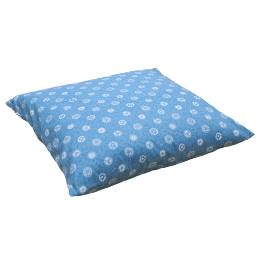 J-Life Dandelion Blue Zabuton Floor Pillow - COVER ONLY