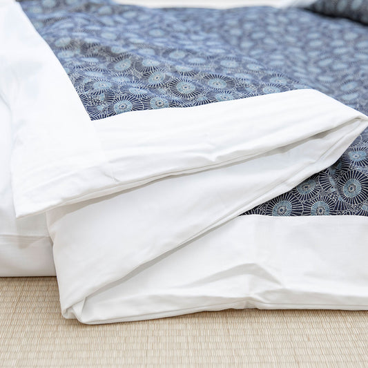 J-Life Higasa Navy Custom Kakefuton with Removable Cover