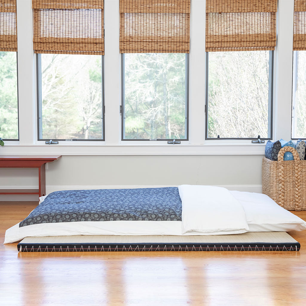 J-Life Higasa Navy Custom Kakefuton with Removable Cover