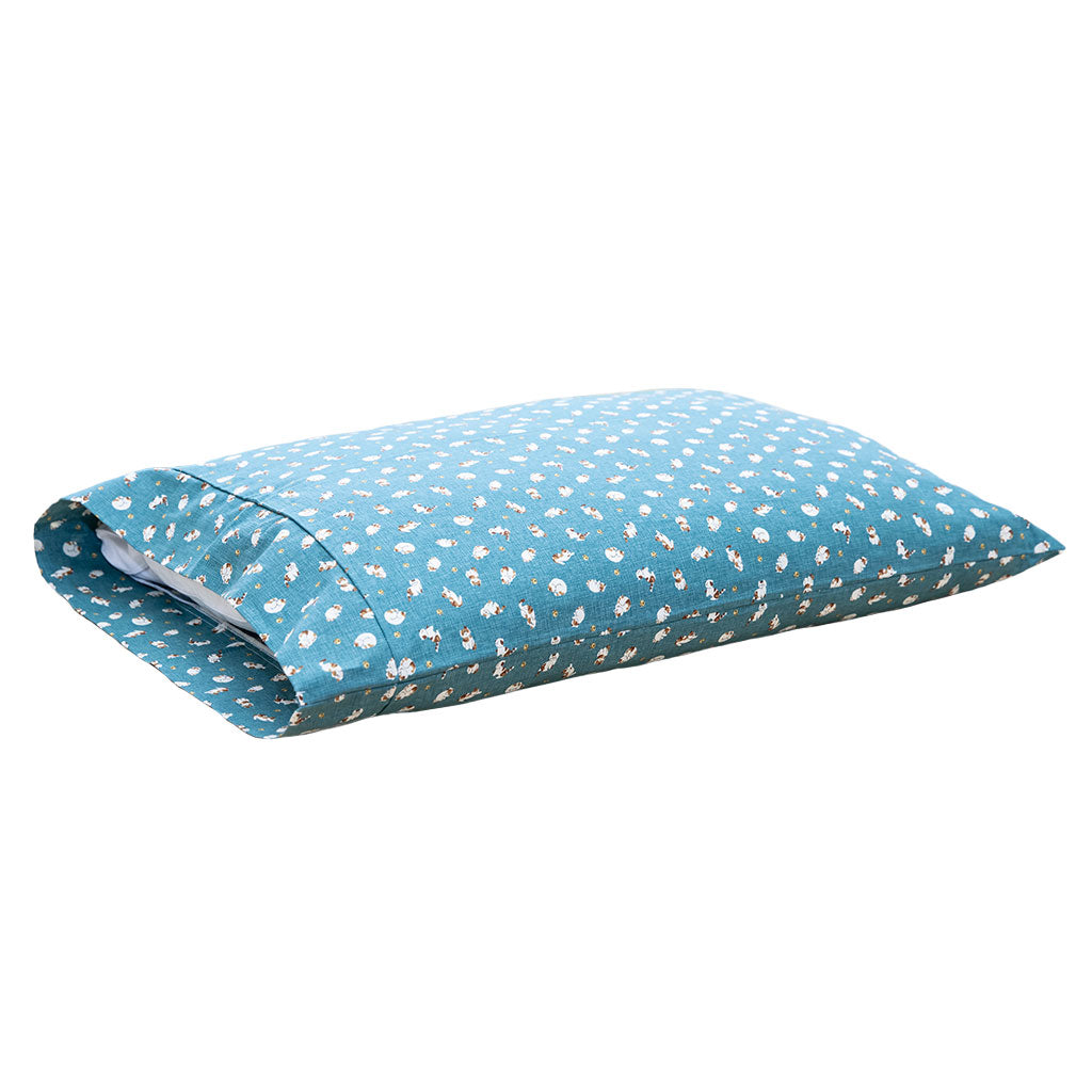 J-Life Koneko Blue Pillowcase