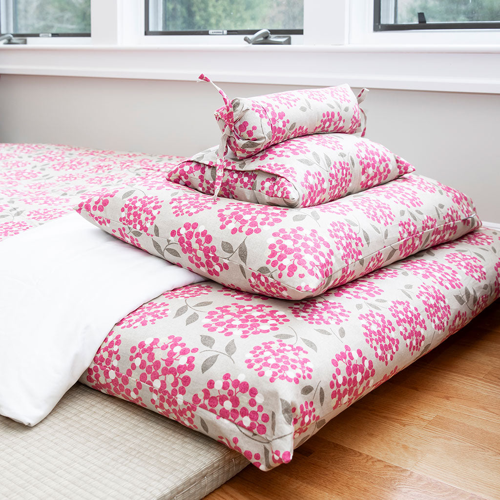Bedding Bundle: Ajisai Pink Hydrangeas
