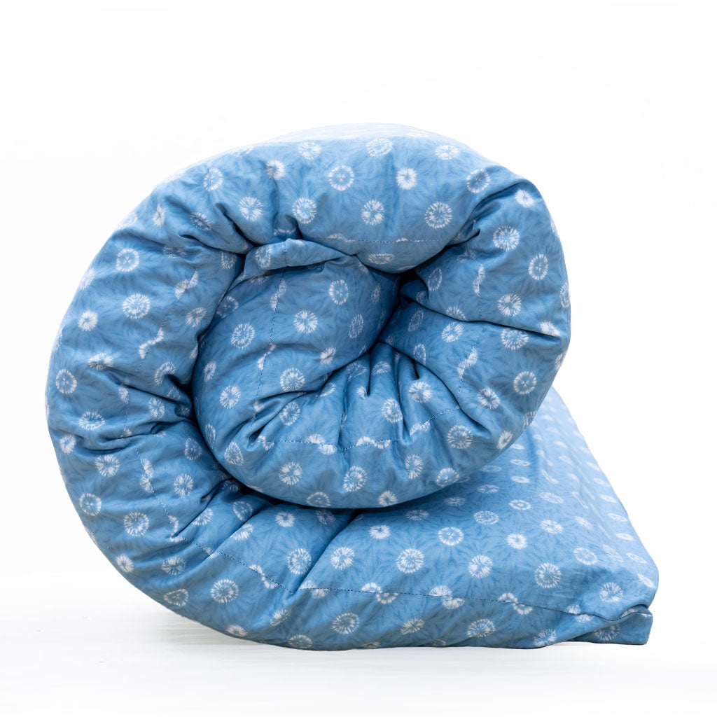 J-Life Shikifuton with Dandelion Blue Removable Cover