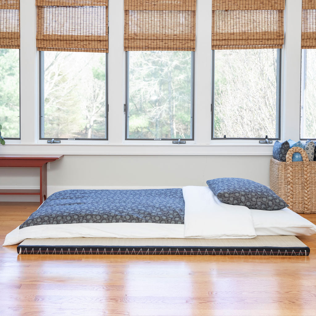 J-Life Higasa Navy Custom Kakefuton with Removable Cover