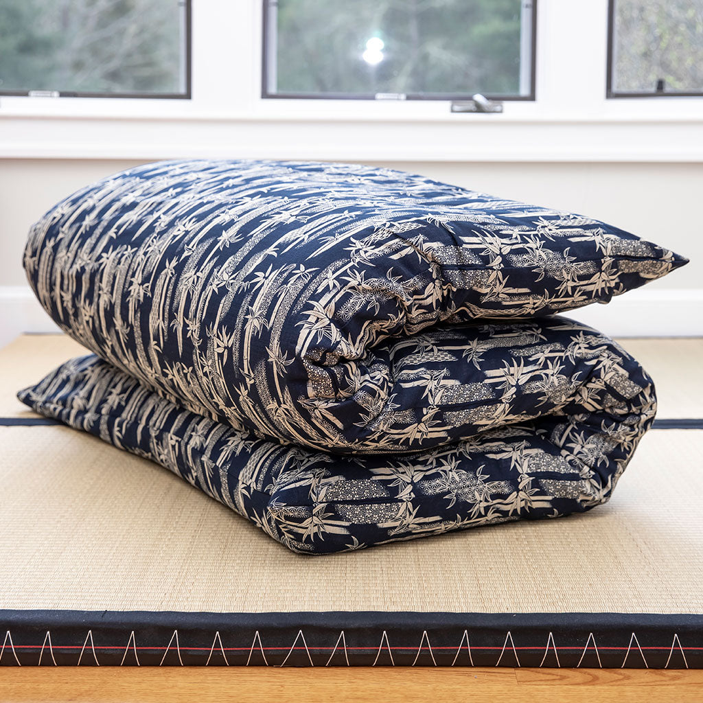 J-Life Shikifuton with Takenomori Navy Removable Cover
