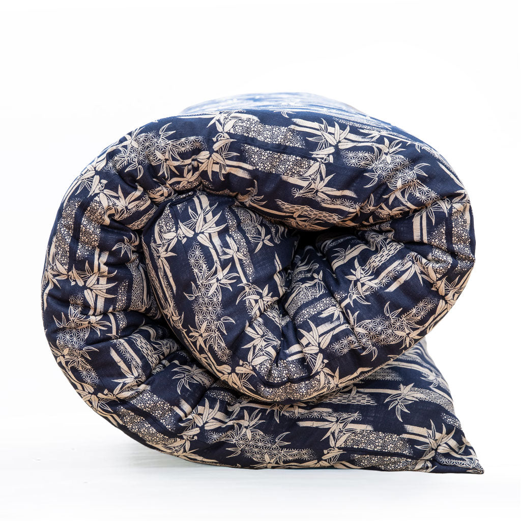 J-Life Shikifuton with Takenomori Navy Removable Cover
