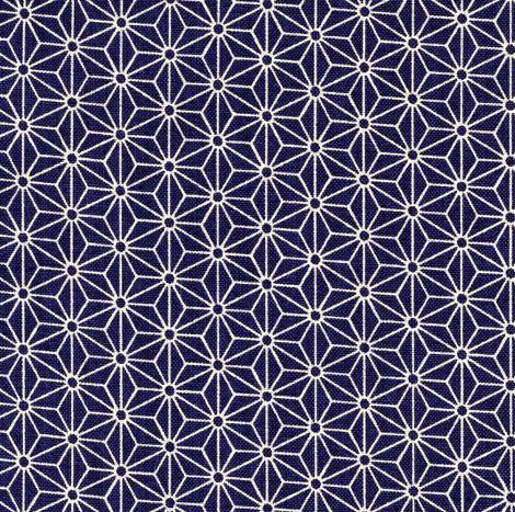 J-Life Asa No Ha Navy #2 Buckwheat Hull Pillow