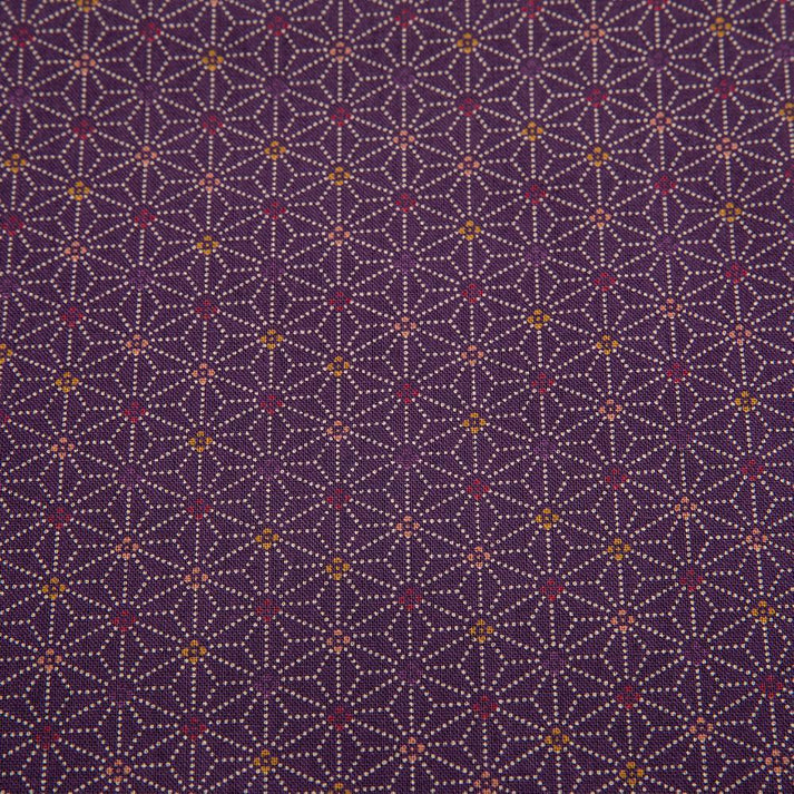 J-Life Asa No Ha Purple Buckwheat Hull Pillow
