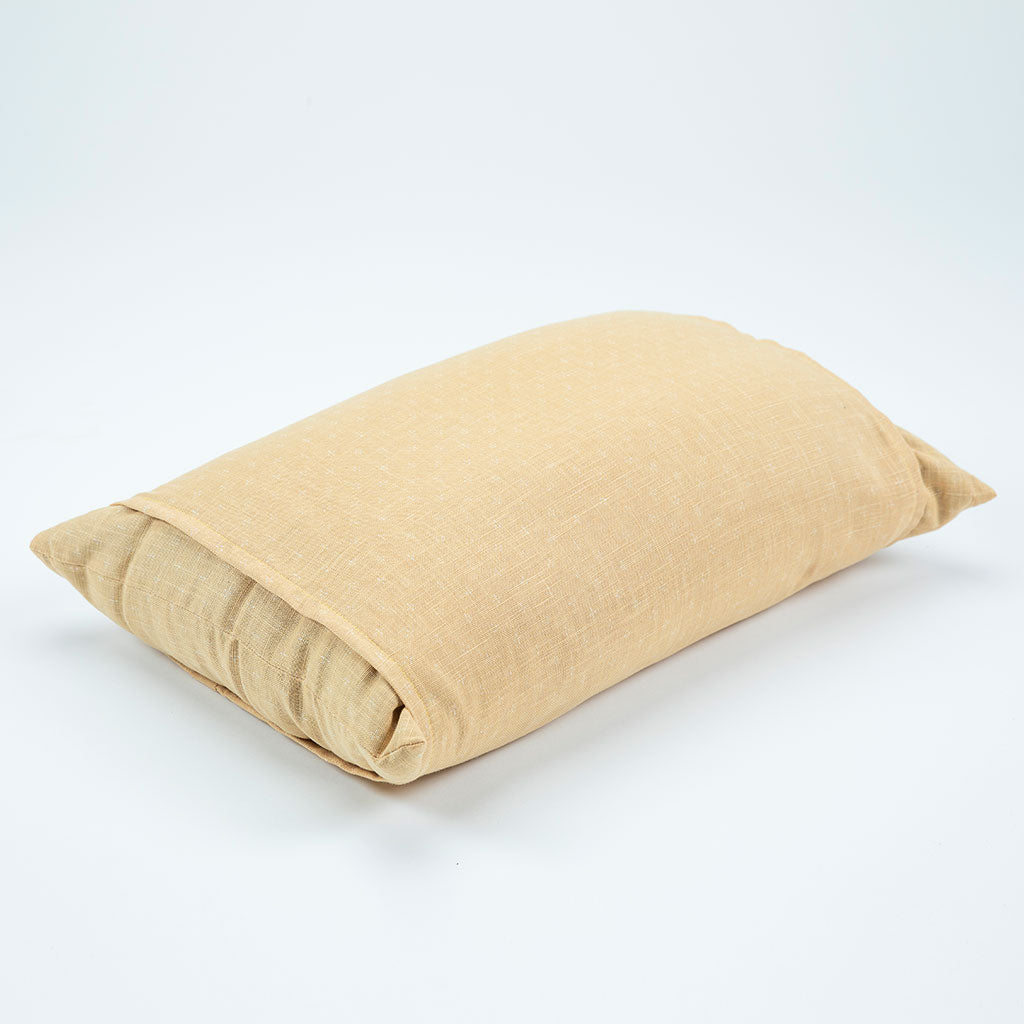 J-Life Hinode Sunrise Buckwheat Hull Pillow - COVER ONLY
