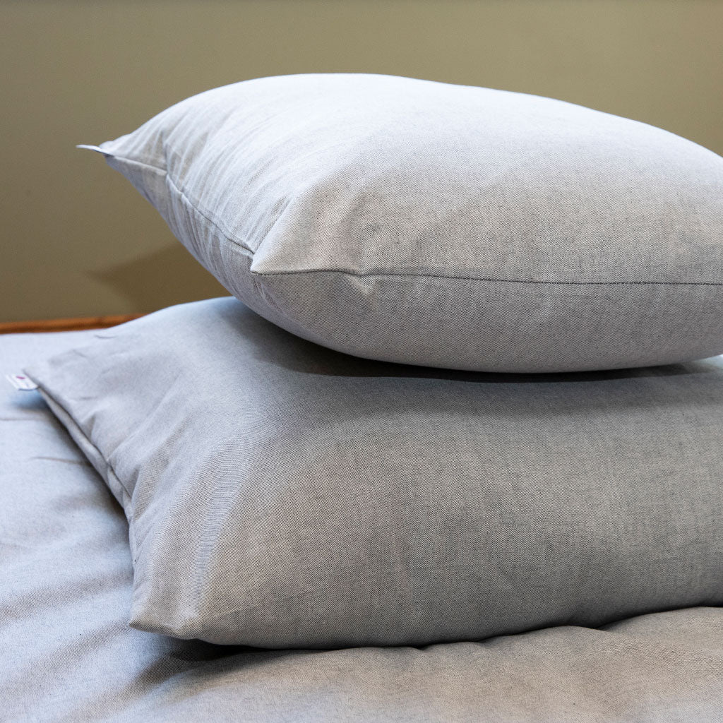 Ainezu Gray Throw Pillow