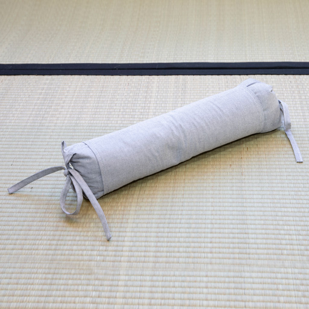J-Life Ainezu Gray Buckwheat Hull Pillow