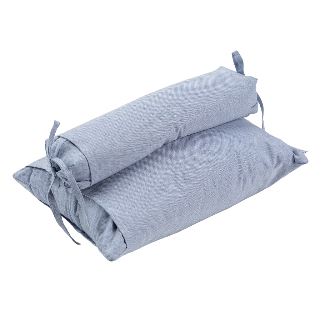 J-Life Mizuiro Blue Buckwheat Hull Pillow