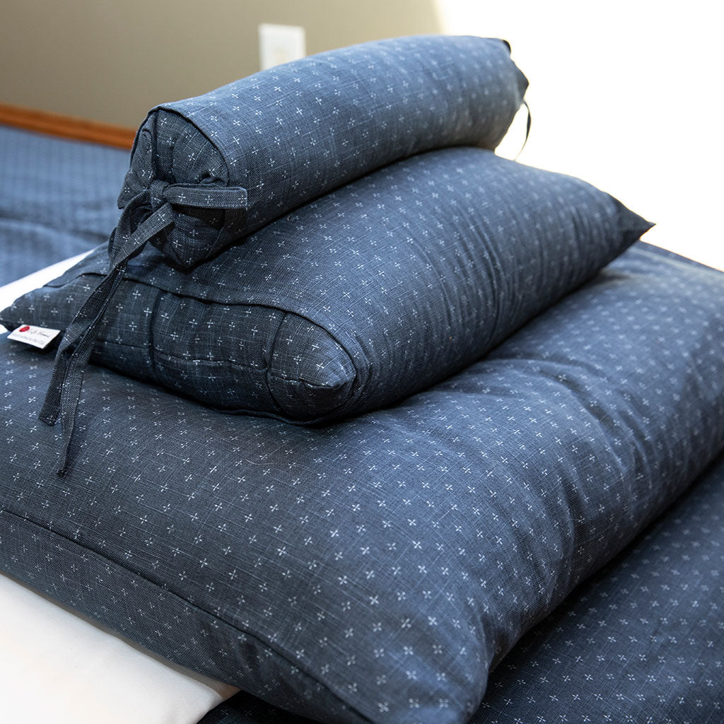 J-Life Shikifuton with Aizome Navy Removable Cover