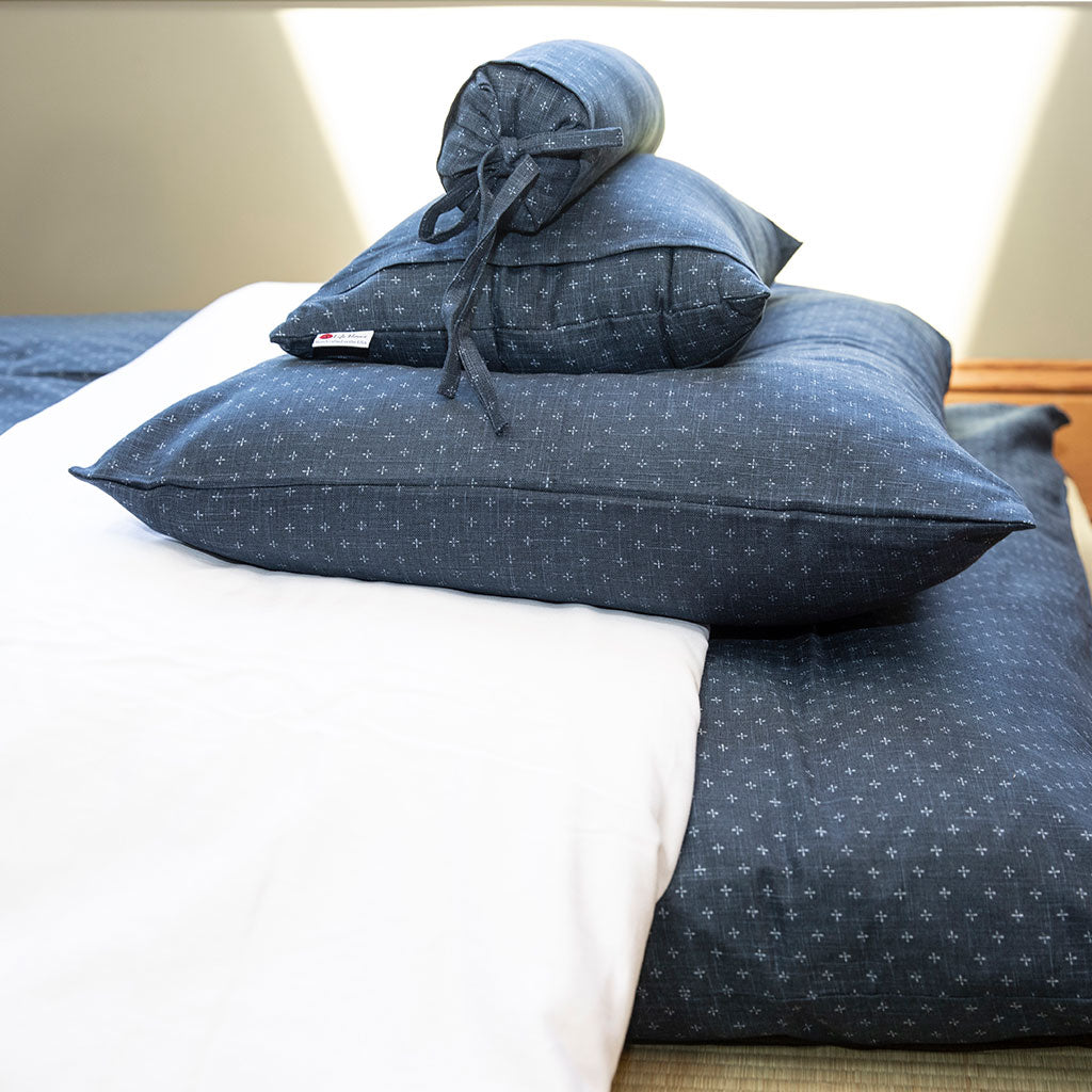 J-Life Shikifuton with Aizome Navy Removable Cover