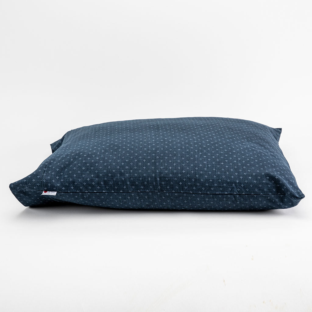 J-Life Aizome Navy Pillowcase