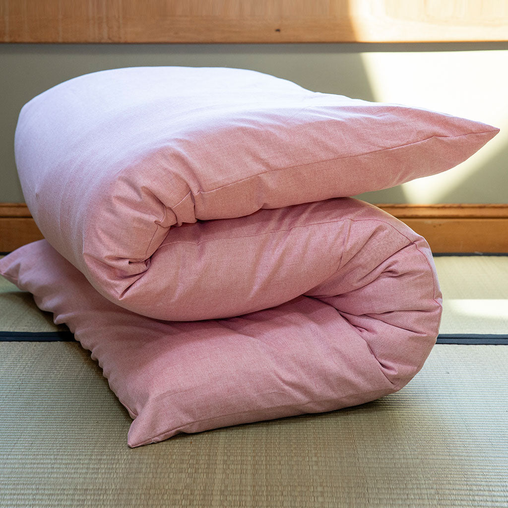 J-Life Shikifuton with Shiso Pink Removable Cover