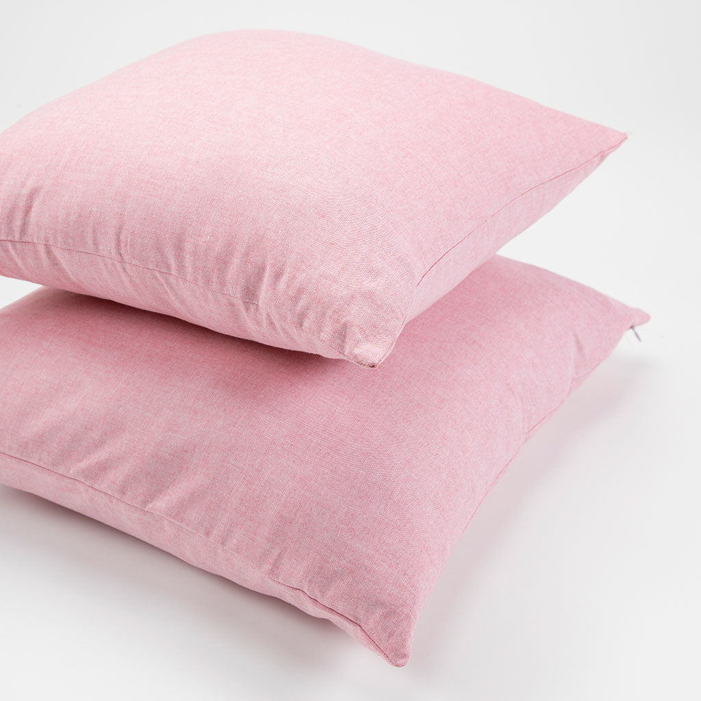 Shiso Pink Throw Pillow