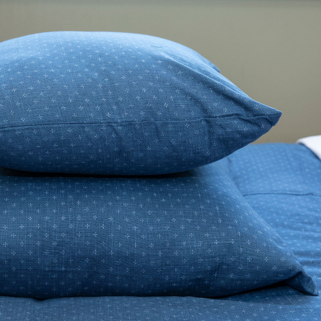 J-Life Yoru Blue Pillowcase