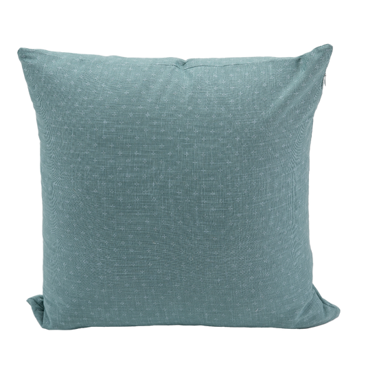 Asagi Green Throw Pillow