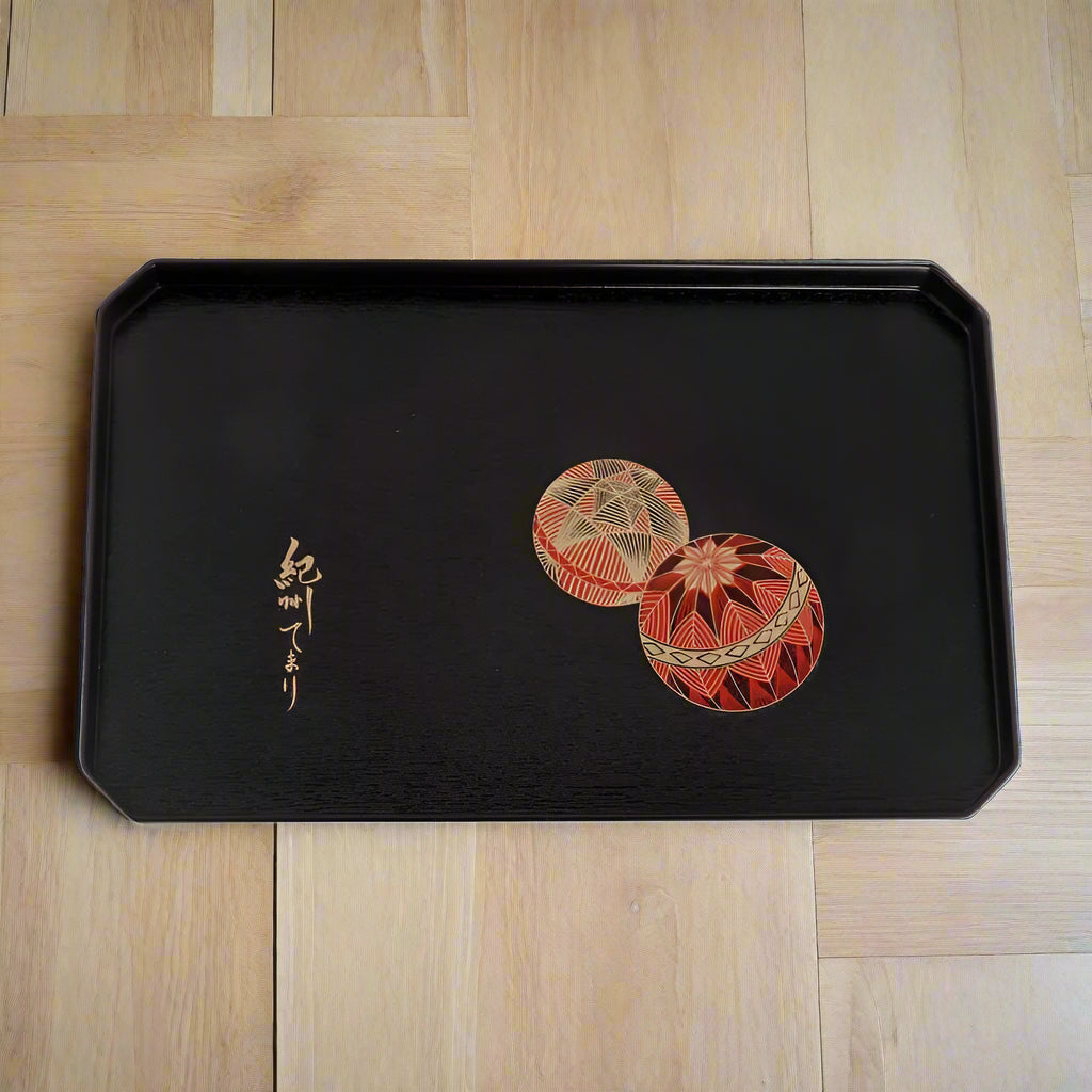 Temari Japanese Serving Tray