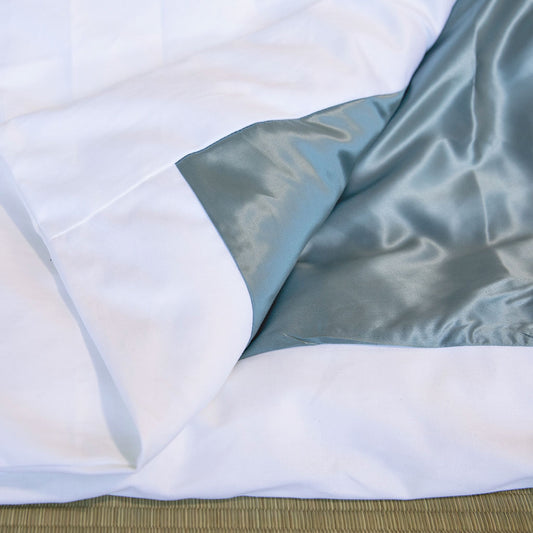 J-Life Shiruku Silk Arctic Custom Kakefuton with Removable Cover