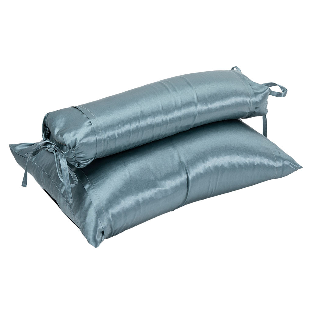 J-Life Shiruku Silk Arctic Buckwheat Hull Pillow - COVER ONLY